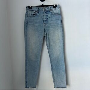 Revolve GRLFRND Karolina High Rise Crop Jeans